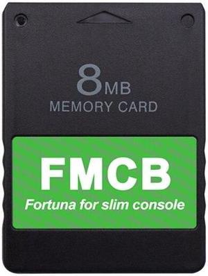 Free Mcboot for PS2 Memory Card for Slim Game Console SPCH-7 / 9xxxxx Series- FMCB Free Mcboot Your for PS2 - Plug and for Play(8M)