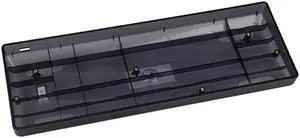 Mini Keyboard GH60 Color Plastic Case for 60% Mechanical Gaming Keyboard Faceu 60 Plastic Shell Compatible Poker2 Pok3rBlack