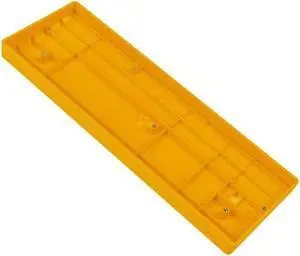 Mini Keyboard GH60 Color Plastic Case for 60% Mechanical Gaming Keyboard Faceu 60 Plastic Shell Compatible Poker2 Pok3r Gold)