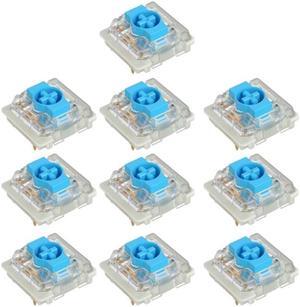 Low Profile 2.0 Switch 3Pin Blue Red Brown RGB Customized DIY Hot Swap Mechanical Keyboard Switches for GATERON2.0 KS-33(BL)