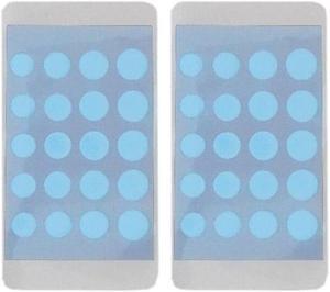 Gaming Mouse Feet Skates DIY Universal Dot White Glides Rounded Edges
