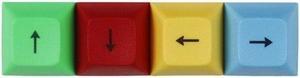Custom Keycap Set for Gaming Mechanical Keyboards Keycaps PBTSublimation Keycap(for arrow for KEY)