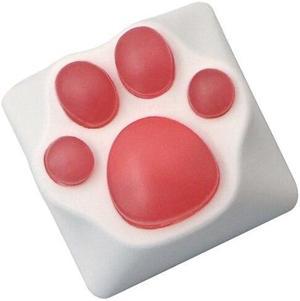 for CAT Paws Keycaps For Gaming Mechanical Keyboard Keycap Silicone for KEY  For Cherry MX Switch Gk61 SK64 RK87(for hp)