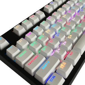 Gaming Keyboard Keycaps 104Pcs  ABS Russian Korean Backlit Keycap for RGB Mechanical Keyboard DIY Gift for Gamer(3)