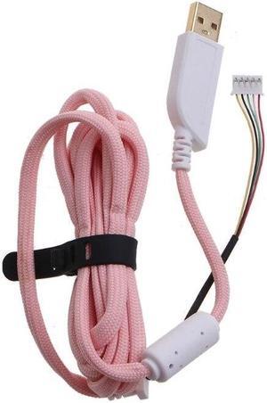 2 Meters USB Mouse Cable Mouse Line Mice Wire for ZOWIE EC1-A EC1-B FK1 Gaming Mouse Replacement Part Repair Accessory(PK)