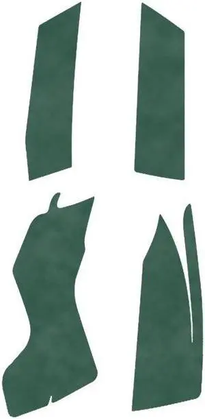 Comfortable Mouse Skin Mouse Anti-slip Tape Mouse Skates Side Stickers for  G102 Mouse Moisture Wicking Pre CutGreen