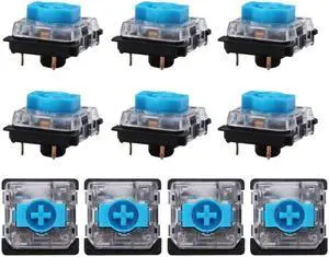 10PCS KS-27 Low Profile Switch Red Blue Brown 3pins Ultra-Slim for ULTIMATE Mechanical Keyboard for Air75 air60(BL)