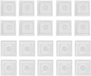 1U Keycap Unique Character XDA Profile Thick PBT Blank Keycap for MX Switch(Transparent)