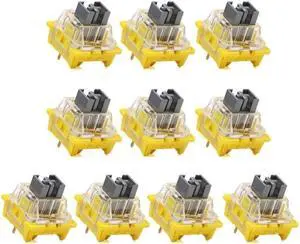 Mechanical Gaming Keyboard Linear Plate Mounted  3 Pin RGB Switches