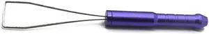 Two-stage Keycap Puller for Mechanical Keyboard Aluminum Alloy Clip Pliers(Purple)