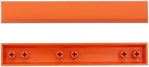 Durable PBT 6.25X Spacebar Keycap XDA Profile Five-Side Dye Subbed Keycaps 1PC(orange)