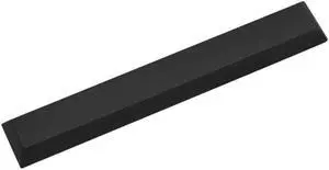 Durable PBT 6.25u 7u Spacebar Keycap DSA Profile Five-Side Dye Subbed Keycaps(6.25u black)