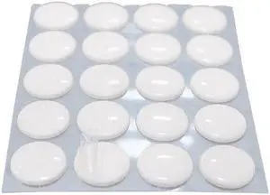 20Pcs for G1/MX300/M100 Mice Feet Sticker Mouse Skates Glides Curved Edge(20Pcs)