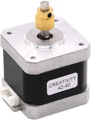 3D Printer Stepper Motor 42-40 with 40 Teeth Brass Extrusion Gear For Ender-3/Ender-3 Pro/Ender-5/CR10 3D Printer Part