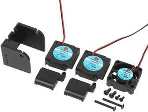 3D Printer Hotend Extruder Fan Bracket Air Duct TurboFan Blower Brackets (12V fan bracket)