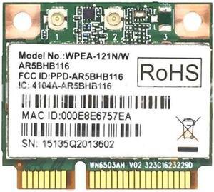 AR9382 AR5BHB116 802.11 300Mbps Mini PCI-E WiFi Wireless Card 2.4/5G-Band Dropship