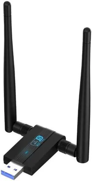 USB3.0 Wireless Antenna Dual-Band 2.4/5G USB Wifi Adapter 1300Mbps  Card Dropship(Free drive version)
