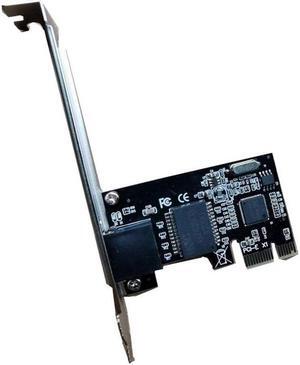 PCIE  Card Fully for PCI-E Ethernet Rj45 Adapter Driver-free Dropship(Black)