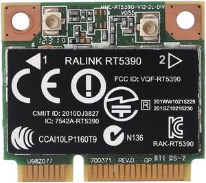 RT5390 Half Mini PCIe Wlan Wireless Card SPS 670691-001 for H-P436 CQ45 G4 4340S 4445s SPS 691415-001 Dropship