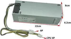 3470 Saklar Catu Daya PSU 200W 8C0JV 08C0JV H200NS-00