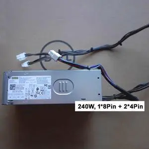 Power Supply For Optiplex 3000 5000 3900 7000MT Vostro 3710 3910 T3660 L240EBS-00 H240EBS-00 AC240EBS-00 D240EBS-00