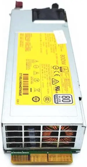 800W  PC PSU 720479-B21 For DL380 G9 Server Power Supply DPS-800AB-11 A