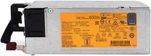 734870-101 500W 80 Plus Platinum Hot Plug 754378-001 FLEX SLOT TITANIUM PSU 720482-B21 For G9 Server Switch Power Supply