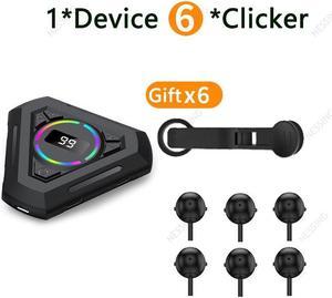 Universal Mobile Phone Screen Auto Clicker Device Physical Finger Tap Like Game Assistant Continuous Click For Suitable for all mobile phones6 clicker