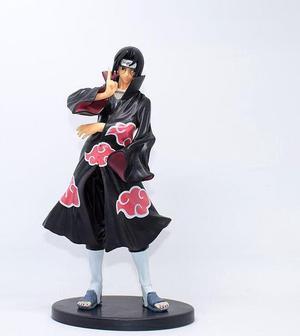 Anime Naruto Uchiha Itachi Akatsuki Standing PVC Action Figure Collectible Model Doll Toy 22cm