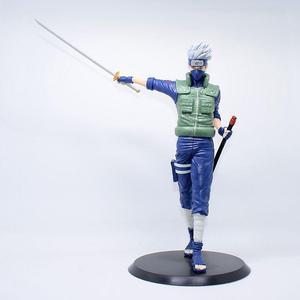Anime Naruto Hatake Kakashi Take Sword PVC Action Figure Collectible Model Doll Toy 28cm