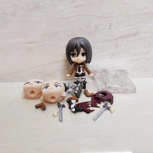 Anime Attack On Titan Clay PVC Action Figure Collectible Model Doll Toy 10cm