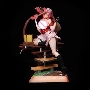 Anime Naruto Haruno GK Luminous PVC Action Figure Collectible Model Doll Toy 32cm
