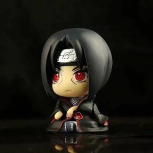 Anime Naruto Uchiha Itachi Hatake Kakashi Naruto Q Version PVC Action Figure Collectible Model Doll Toy 8cmB