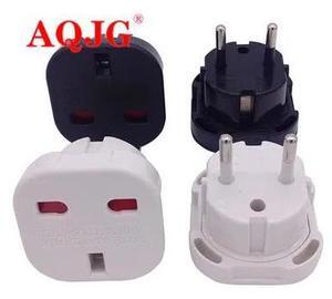UK to European Euro EU AC Travel Charger Adapter Plug Outlet Converter Adapter 10A/16A 240V Black  Arrival