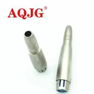 20pcs/lot XLR Turn 6.5 / J3P To 6.5 Female/ XLR Male To Big Two core Female Microphone XLR Adapter