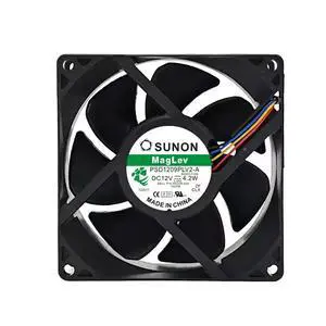Original For SUNON PSD1209PLV2-A DC 12V 4.2W 92mm 9225 Cooling Fan 92x92x25mm 4-Pin PWM Quiet Cooler for Dell Case Server Original For SUNON PSD1209PLV2-A DC 12V 4.2W 92mm 9225 Cooling Fan 92x92x25mm 4-Pin PWM Quiet Cooler for Dell Case Server
