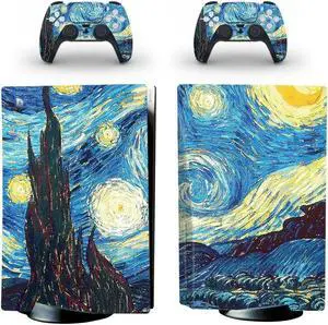 PS5 Standard Disc Skin Sticker Decal Cover for Console & Controller PS5 Skins Stickers Vinyl(0783) PS5 Standard Disc Skin Sticker Decal Cover for Console & Controller PS5 Skins Stickers Vinyl(0783)
