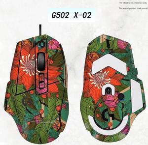 For Logitech G502 X PLUS wireless/wired mouse special sticker matte protection custom all-inclusive film replacement accessories(G502X wireless)(G502 X 02)