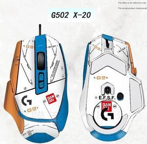 For Logitech G502 X PLUS wireless/wired mouse special sticker matte protection custom all-inclusive film replacement accessories(G502X wireless)(G502 X 20)