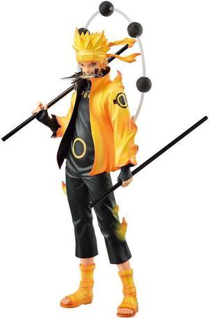 28cm Naruto Shippuuden Anime Figure Uzumaki Naruto Figurine 6 Paths Sage Mode Statue PVC Action Figure Collectible Model Gift