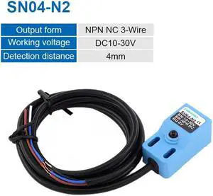 1Pc Metal detection sensor SN04-N Proximity switch for metal inspection SN04-N2 SN04-P SN04-P2 SN04-Y1 Y2 D1 D2 NPN PNP NC NO(SN04 N2)
