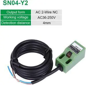 1Pc Metal detection sensor SN04-N Proximity switch for metal inspection SN04-N2 SN04-P SN04-P2 SN04-Y1 Y2 D1 D2 NPN PNP NC NO(SN04-Y2)