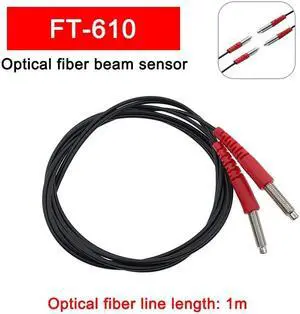 1m Optical Fiber Reflection Sensor M3 M4 M6 Optical Fiber Beam Sensor Switch(FT-610)