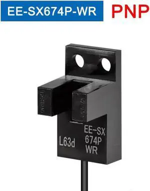 Photoelectric Switch U-type Sensor Switch With 1m Cable EE-SX672-WR/671/670A/3/SX674P-WR Proximity Switch NPN PNP(EE-SX674P-WR)