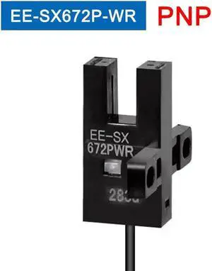 Photoelectric Switch U-type Sensor Switch With 1m Cable EE-SX672-WR/671/670A/3/SX674P-WR Proximity Switch NPN PNP(EE-SX672P-WR)
