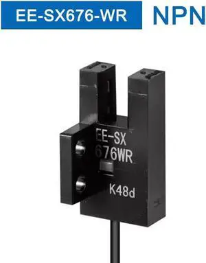 Photoelectric Switch U-type Sensor Switch With 1m Cable EE-SX672-WR/671/670A/3/SX674P-WR Proximity Switch NPN PNP(EE-SX676-WR)