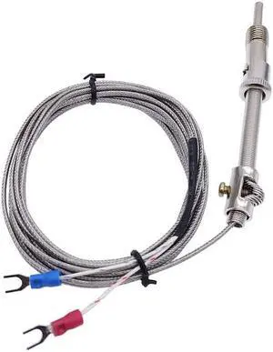 30mm K type thermocouple probe type thermocouple sensor  stainless steel thermocouple 0-400(line length 4m)