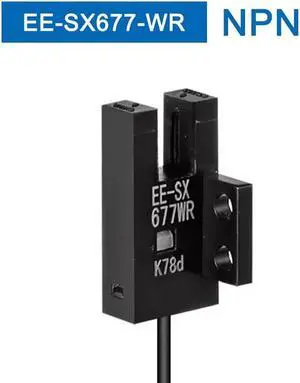 Photoelectric Switch U-type Sensor Switch With 1m Cable EE-SX672-WR/671/670A/3/SX674P-WR Proximity Switch NPN PNP(EE-SX677-WR)