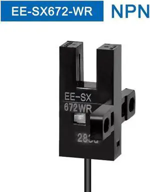 Photoelectric Switch U-type Sensor Switch With 1m Cable EE-SX672-WR/671/670A/3/SX674P-WR Proximity Switch NPN PNP(EE-SX672-WR)