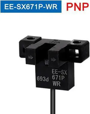 Photoelectric Switch U-type Sensor Switch With 1m Cable EE-SX672-WR/671/670A/3/SX674P-WR Proximity Switch NPN PNP(EE-SX671P-WR)